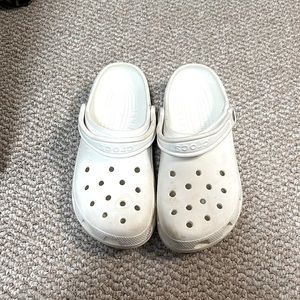 White Crocs